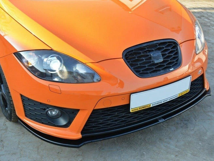 Seat Leon MK2 Cupra / FR (Facelift) Front Splitter V.2 - Maxton Design