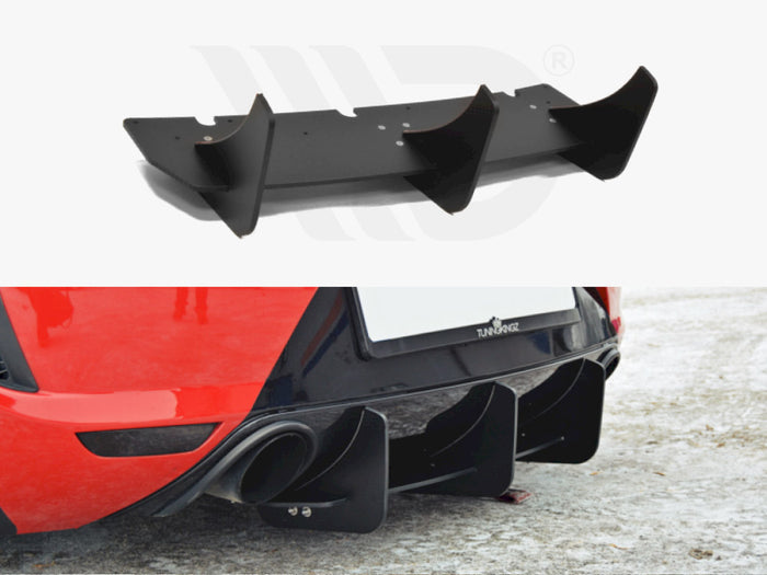 Seat Leon MK2 MS Design Rear Diffuser - Maxton Design