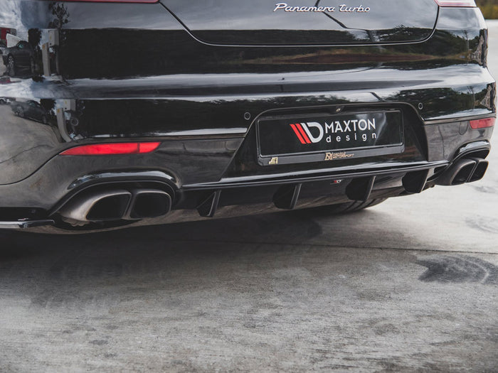 Porsche Panamera Turbo 970 Facelift (2013-2016) Rear Valance - Maxton Design