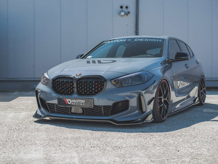BMW 1 Series F40 M135I /m-sport (2019-) Front Splitter V.5 - Maxton Design
