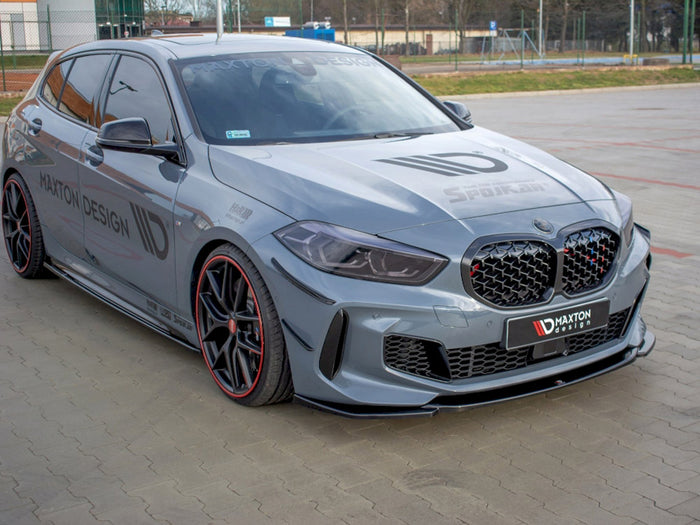 BMW 1 Series F40 M135I /m-sport (2019-) Front Splitter V.3 - Maxton Design