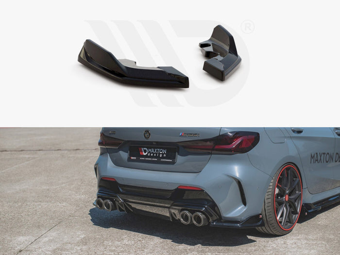 BMW 1 Series F40 M135I /m-sport (2019-) Rear Side Splitters V4 - Maxton Design