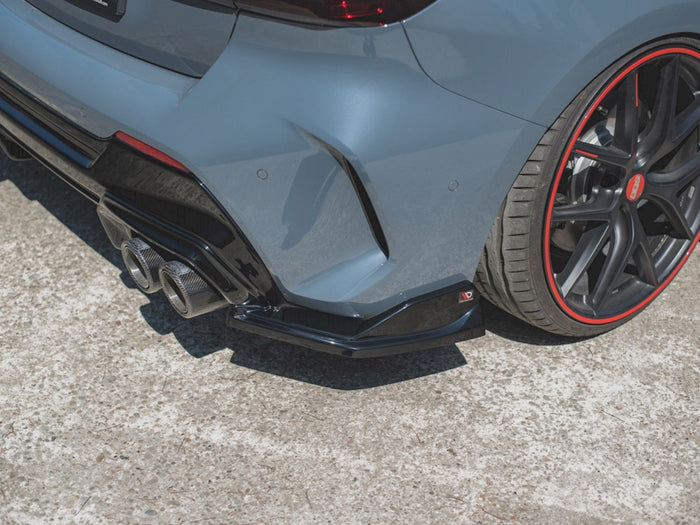 BMW 1 Series F40 M135I /m-sport (2019-) Rear Side Splitters V4 - Maxton Design
