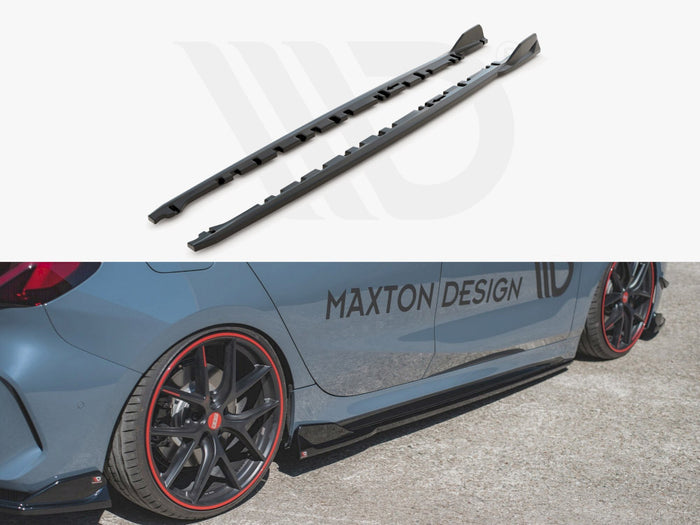 BMW 1 Series F40 M135I /m-sport (2019-) Side Skirts Diffusers V.3 - Maxton Design