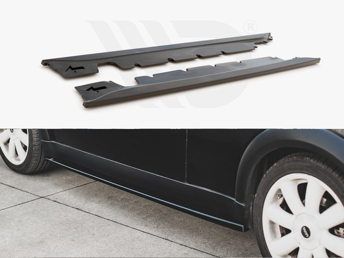 Mini Cooper/ ONE R50 (2001-2006) Side Skirts Splitters - Maxton Design