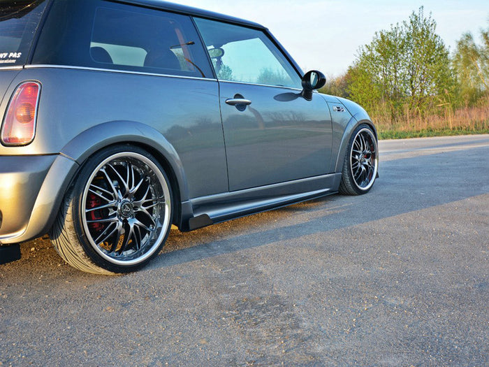 Mini R53 Cooper S JCW (2003-2006) Racing Side Skirts Diffusers - Maxton Design