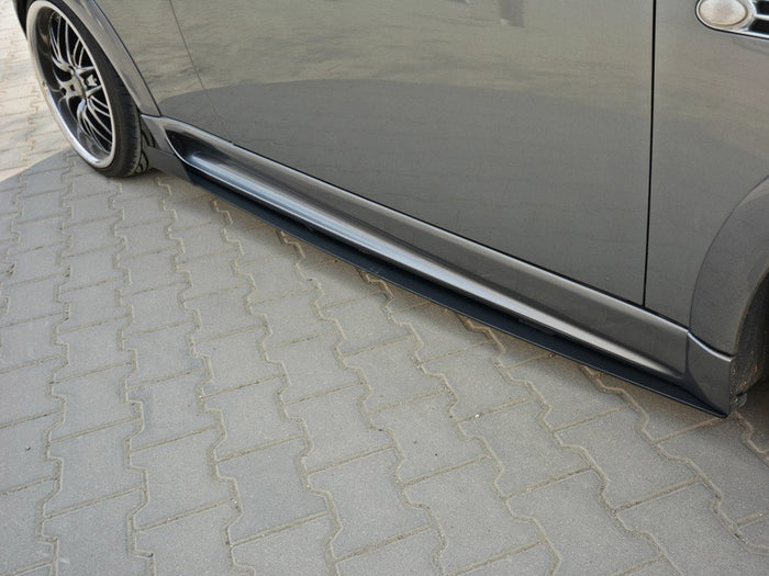 Mini R53 Cooper S JCW (2003-2006) Racing Side Skirts Diffusers - Maxton Design