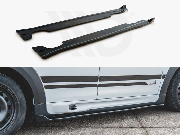 Mini Countryman JCW MK1 (2012-2016) Side Skirts Diffusers - Maxton Design