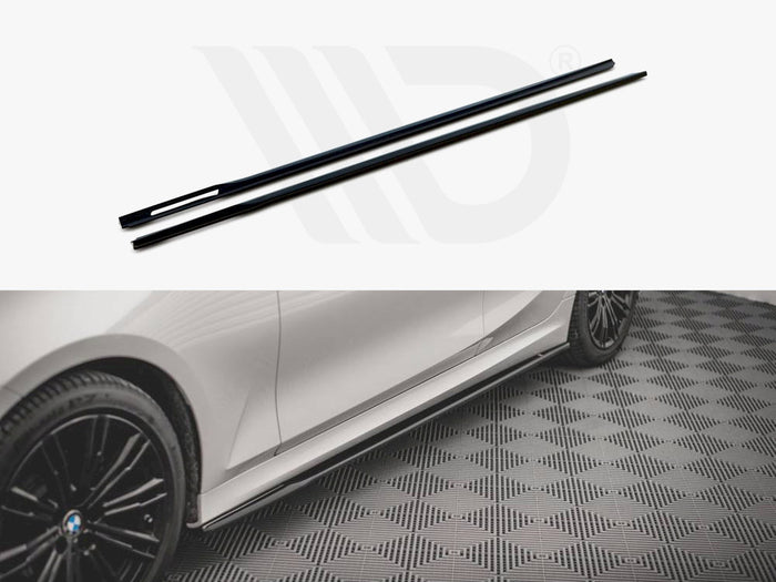 BMW 3 G20 / G21 M-sport (2018-2022) Side Skirts Diffusers V.2 - Maxton Design