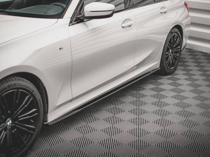 BMW 3 G20 / G21 M-sport (2018-2022) Side Skirts Diffusers V.2 - Maxton Design