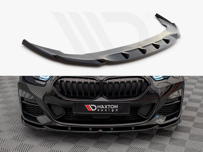 BMW 2 GRAN Coupe M-pack / M235I F44 (2019-) Front Splitter V.1 - Maxton Design