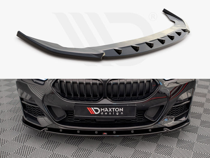BMW 2 GRAN Coupe M-pack / M235I F44 (2019-) Front Splitter V.2 - Maxton Design