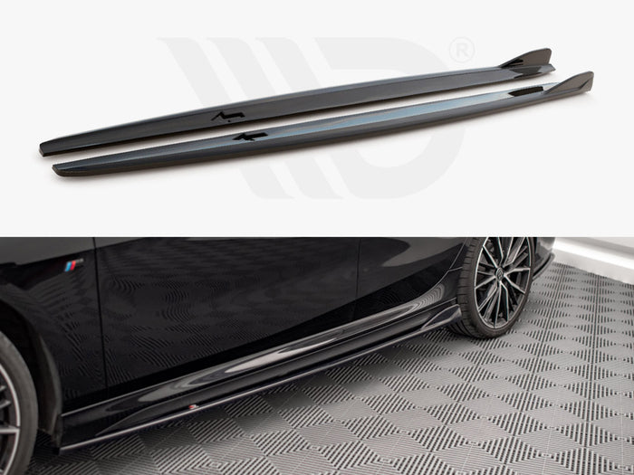 BMW 2 GRAN Coupe M-pack / M235I F44 (2019-) Side Skirts Diffusers V.2 - Maxton Design