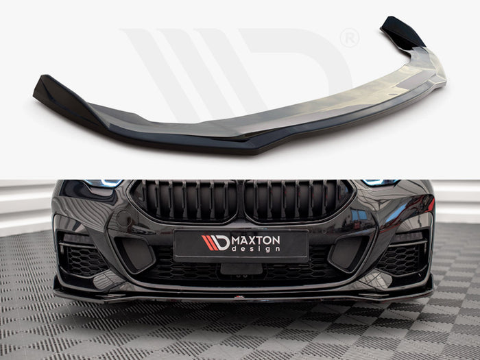 BMW 2 GRAN Coupe M-pack / M235I F44 (2019-) Front Splitter V.3 - Maxton Design