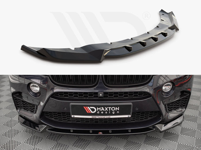 BMW X5 M F85 (2014-2018) Front Splitter V.1 - Maxton Design