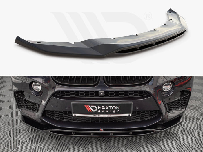 BMW X5 M F85 (2014-2018) Front Splitter V.2 - Maxton Design