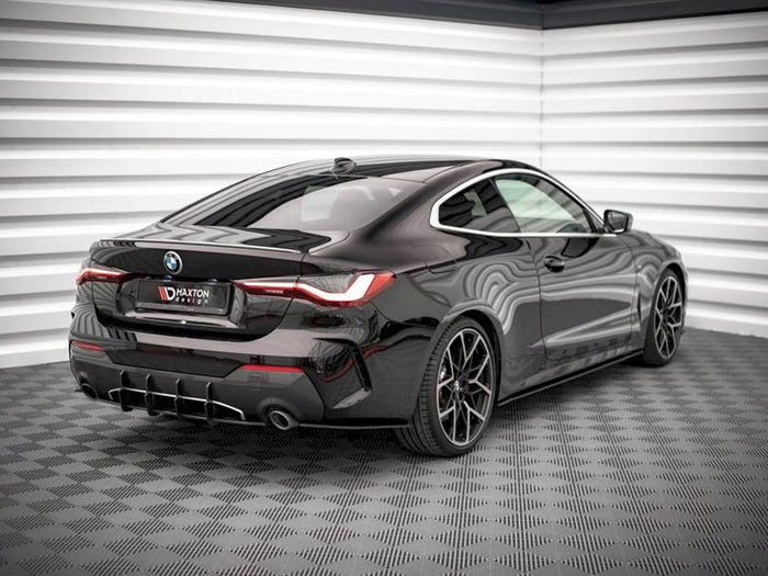 BMW 4 M-pack G22 (2020-) Street PRO Rear Side Splitters - Maxton Design