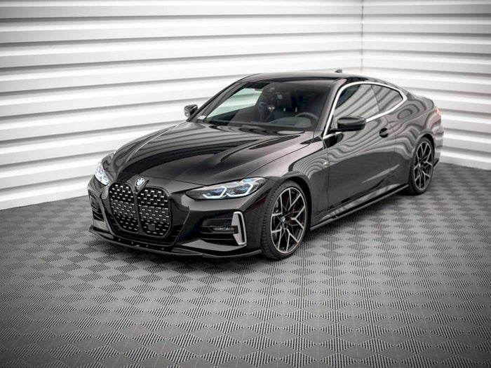 BMW 4 M-pack G22 (2020-) Front Splitter V.1 - Maxton Design