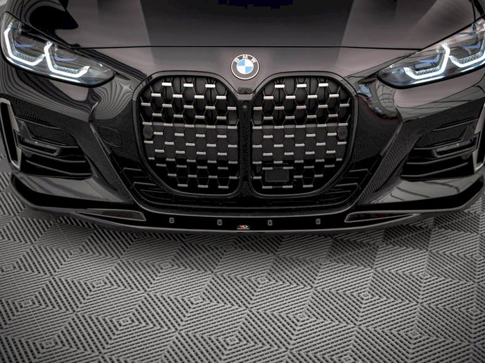 BMW 4 M-pack G22 (2020-) Front Splitter V.1 - Maxton Design