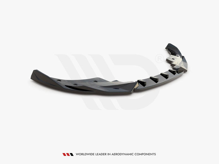 BMW 4 M-pack G22 (2020-) Front Splitter V.2 - Maxton Design