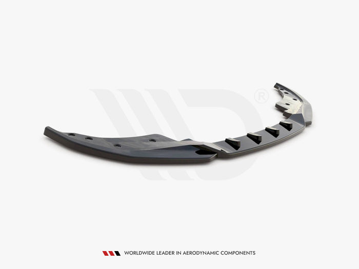 BMW 4 M-pack G22 (2020-) Front Splitter V.4 - Maxton Design