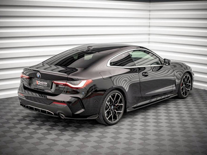 BMW 4 M-pack G22 (2020-) Central Rear Splitter - Maxton Design