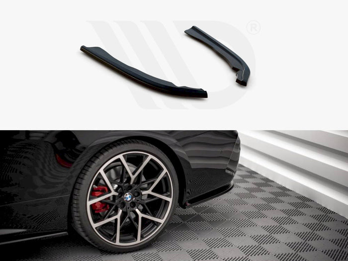 BMW 4 M-pack G22 (2020-) Rear Side Splitters V.1 - Maxton Design