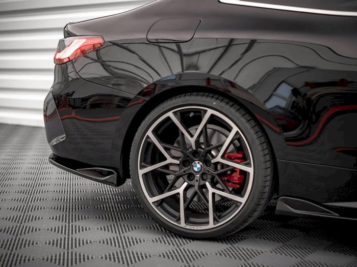 BMW 4 M-pack G22 (2020-) Rear Side Splitters V.2 - Maxton Design