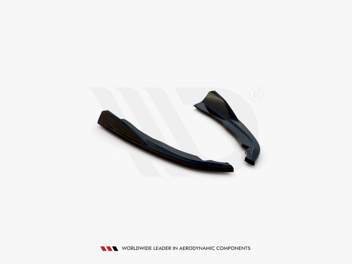 BMW 4 M-pack G22 (2020-) Rear Side Splitters V.2 - Maxton Design