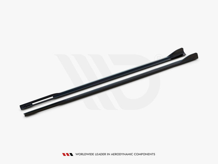 BMW 4 M-pack G22 (2020-) Side Skirts Diffusers V.2 - Maxton Design