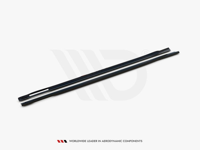 BMW 4 M-pack G22 (2020-) Side Skirts Diffusers V.3 - Maxton Design