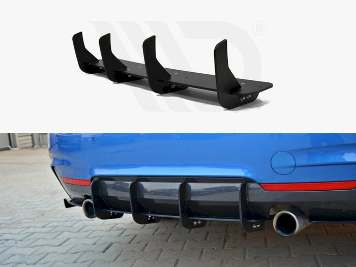 BMW 4 F32 M-sport (2013-2016) Rear Diffuser - Maxton Design