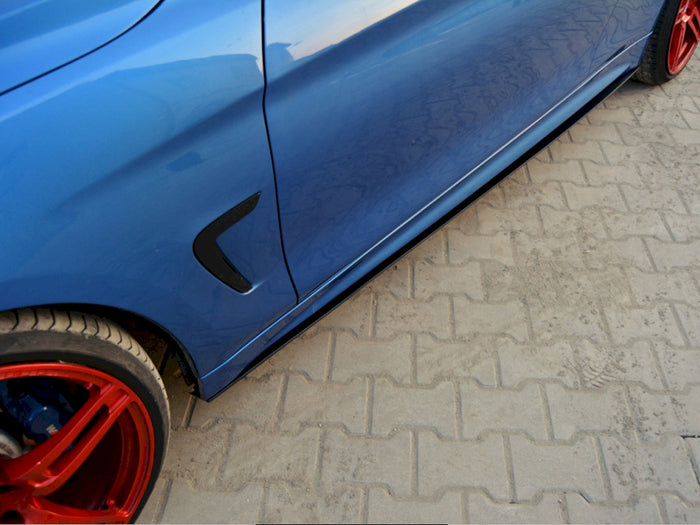 BMW 4 F32 M-sport (2013-2016) Racing Side Skirts Splitters - Maxton Design