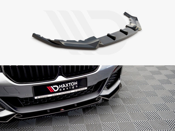 BMW 5 G30 Facelift M-pack (2020-) Front Splitter V1 - Maxton Design