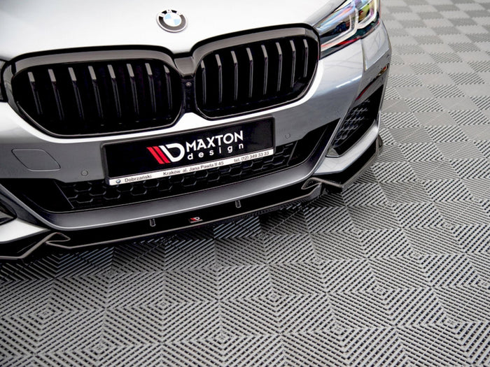 BMW 5 G30 Facelift M-pack (2020-) Front Splitter V1 - Maxton Design