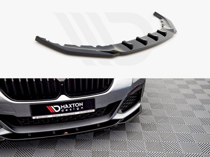 BMW 5 G30 Facelift M-pack (2020-) Front Splitter V2 - Maxton Design