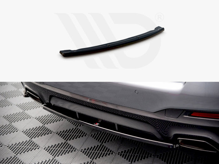BMW 5 G30 Facelift M-pack (2020-) Central Rear Splitter - Maxton Design
