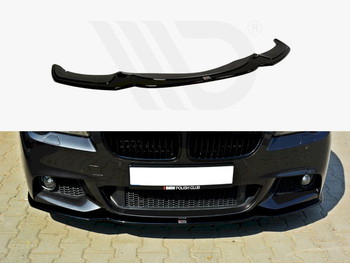 BMW 5 F10/F11 M-sport (2011-2016) Front Splitter V.2 - Maxton Design