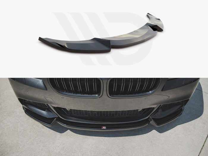 BMW 5 F10/F11 M-pack (2011-2017) Front Splitter V3 - Maxton Design