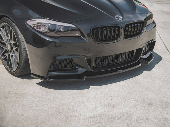 BMW 5 F10/F11 M-pack (2011-2017) Front Splitter V3 - Maxton Design