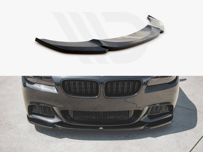 BMW 5 F10/F11 M-pack (2011-2017) Front Splitter V4 - Maxton Design