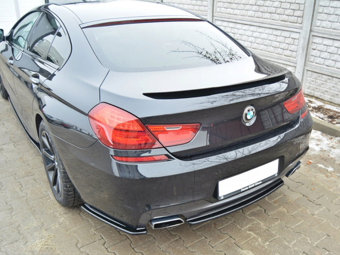 BMW 6 GRAN Coupe M-sport(2013-2018) Central Rear Splitter - Maxton Design