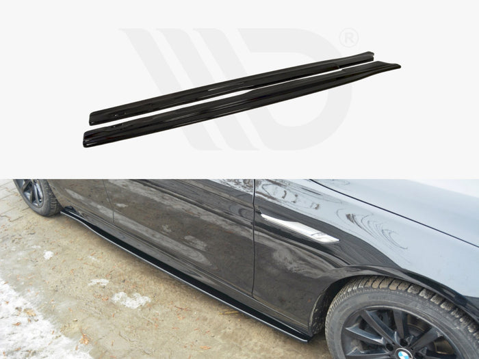 BMW 6 GRAN Coupe M-sport (2013-2018) Side Skirts Splitters - Maxton Design