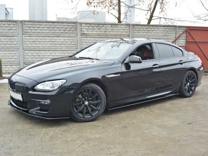 BMW 6 GRAN Coupe M-sport (2013-2018) Side Skirts Splitters - Maxton Design