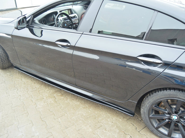 BMW 6 GRAN Coupe M-sport (2013-2018) Side Skirts Splitters - Maxton Design