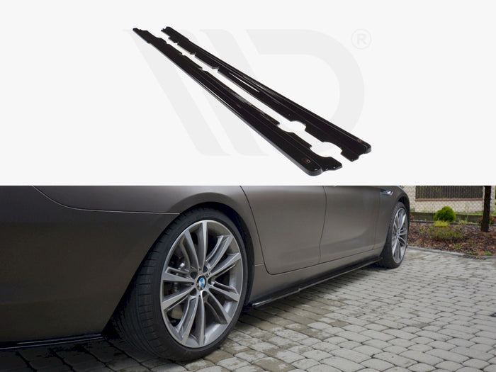 BMW 6 GRAN Coupe (2012-2014) Side Skirts Diffusers - Maxton Design