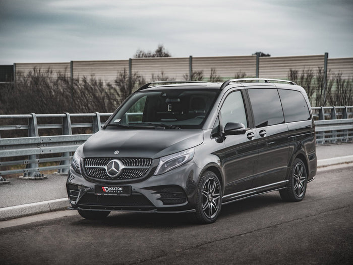 Mercedes-benz V-class Amg-line W447 Facelift (2019-) Front Splitter V1 - Maxton Design