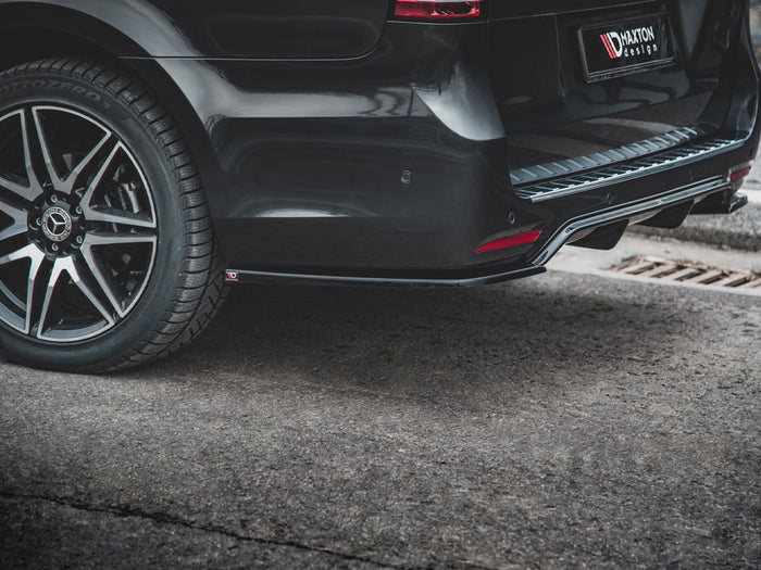 Mercedes-benz V-class Amg-line W447 Facelift (2019-) Rear Side Splitters V2 - Maxton Design