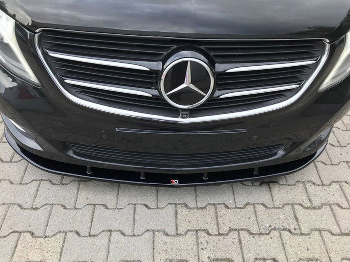 Mercedes V-class W447 (2014-UP) Front Splitter V.2 - Maxton Design
