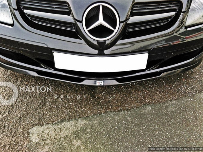 Mercedes SLK R171 Standard Bumper Front Splitter - Maxton Design